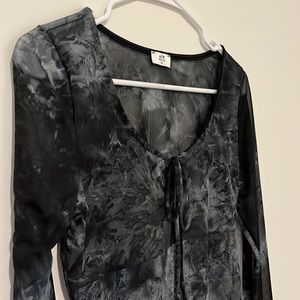 NWOT nlt size M mesh top
